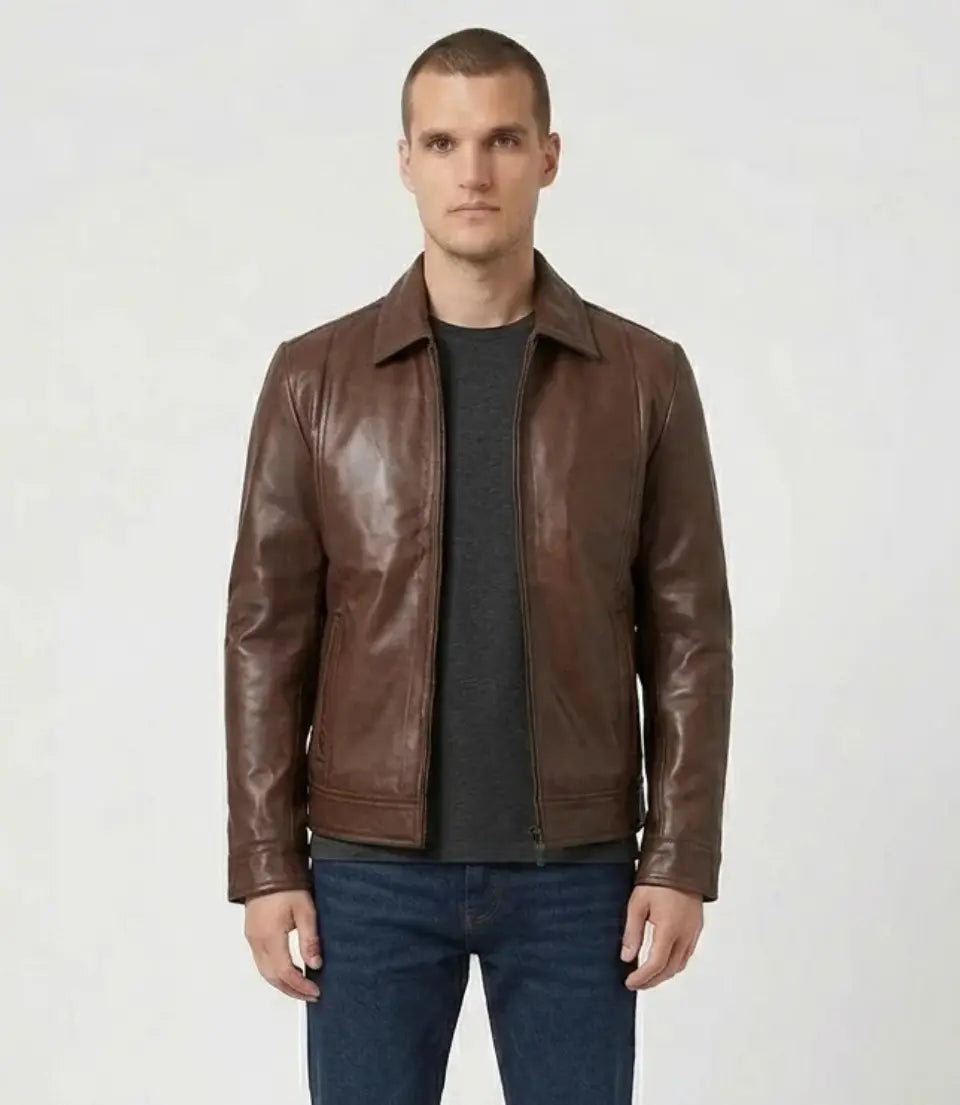 Brown Leather Jacket